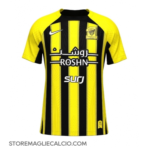 Al-Ittihad Maglia Gara Casa Repliche 2024-25 Maniche Corte Al-Ittihad Maglia Gara Casa Repliche 2024-25 Maniche Corte